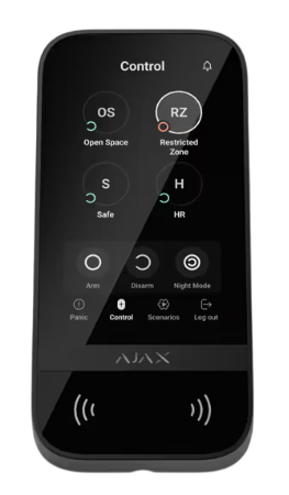 KEYPAD TOUCH SCREEN ( BLACK )