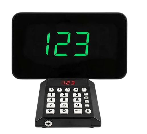 SINGLE TOKEN DISPLAY WITH KEYPAD CALLER ( K-T1KC )