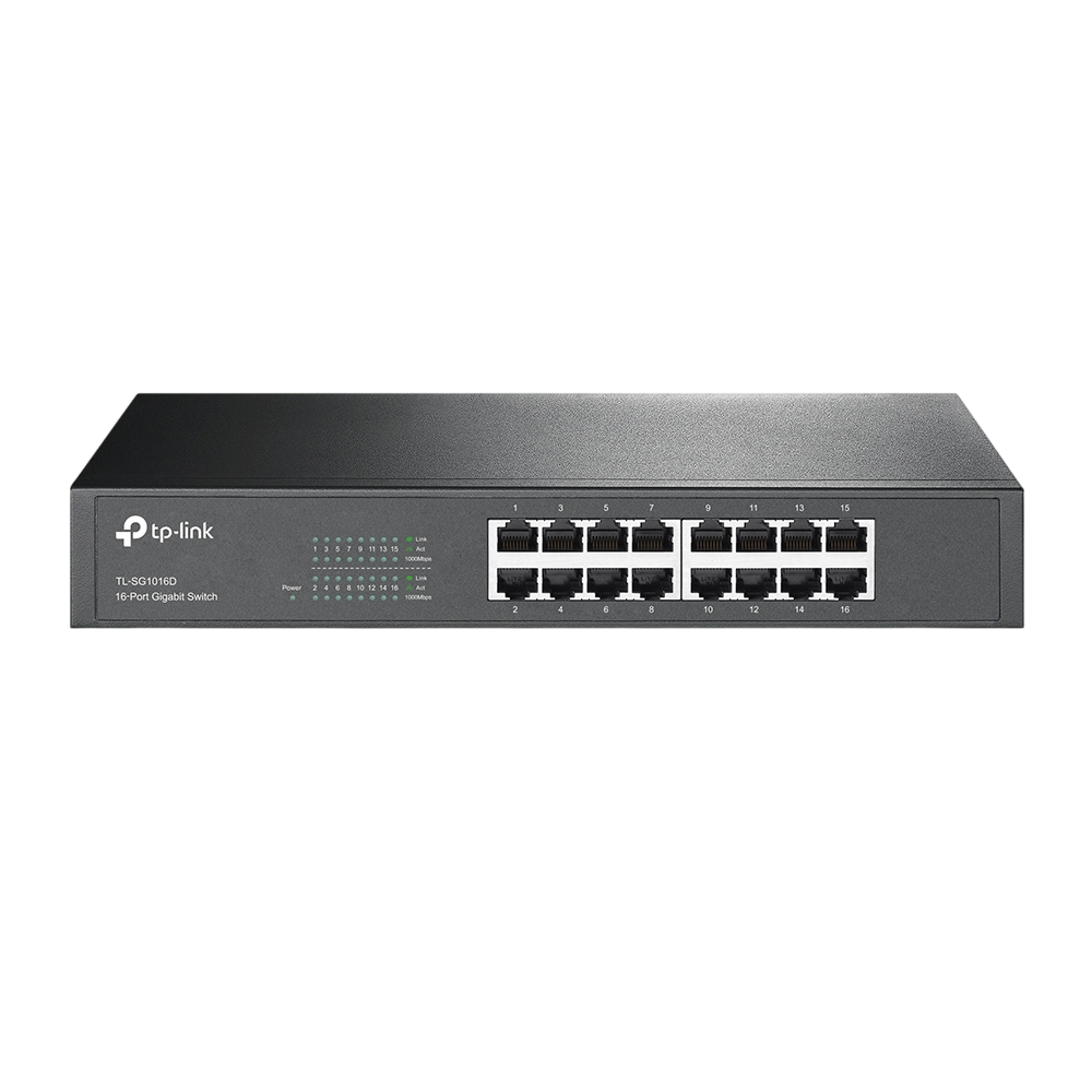 TL-SG1016D - 16-Port Gigabit Desktop/Rackmount Switch