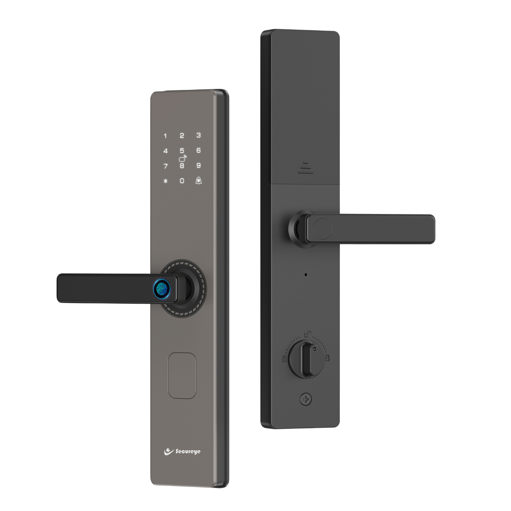 S-FDL600 INTELLIGENT FINGERPRINT SMART LOCK WITH CAPACITIVE SENSOR