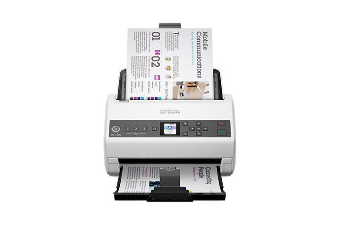 DS-730N Network Color Document Scanner