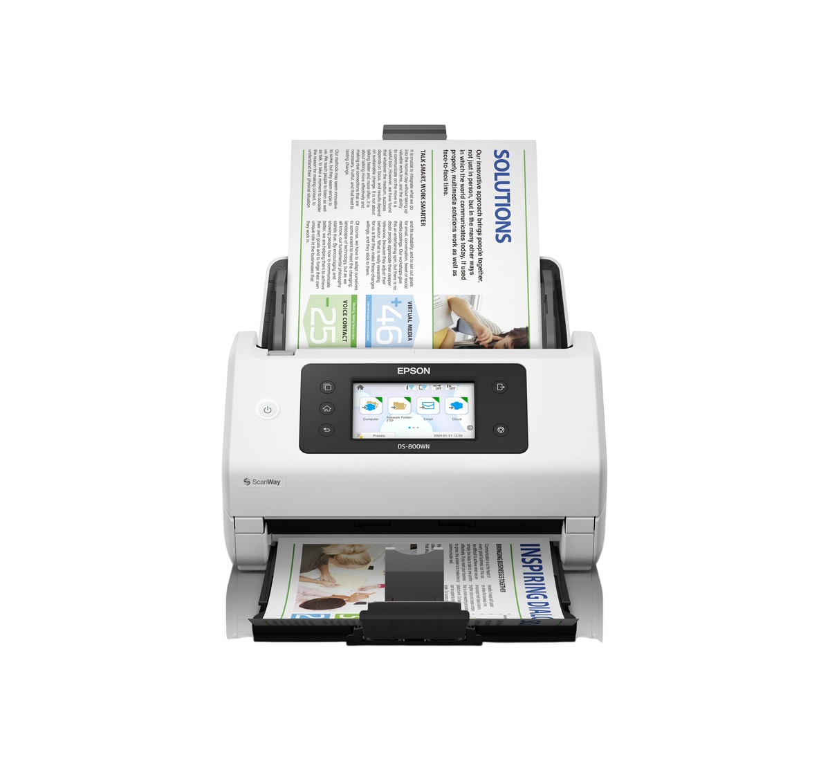 DS-900WN A4 Duplex Sheet-fed Document Scanner