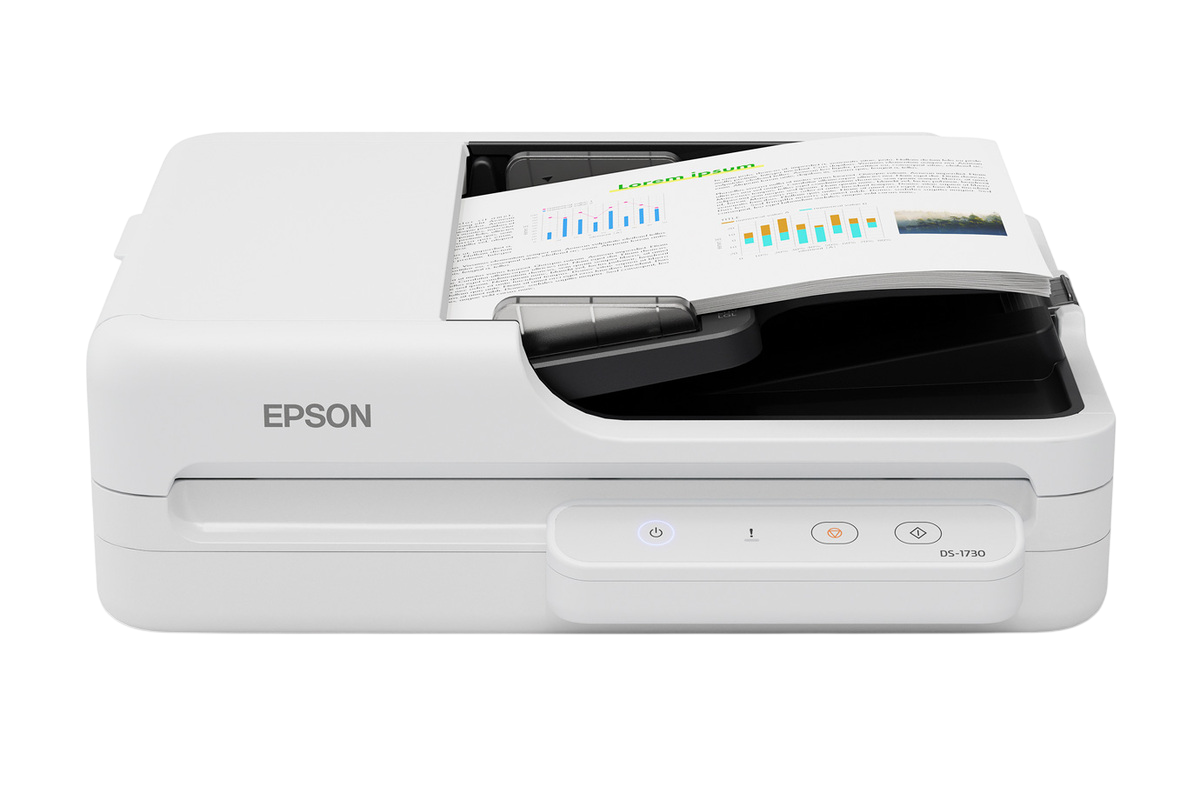 DS-1730 Flatbed Color Duplex Document Scanner with Auto Document Feeder