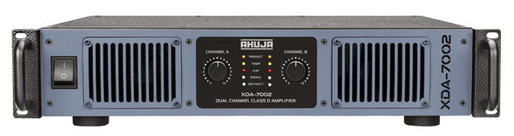 XDA-7002 - 2400+2400 WATTS - Dual Channel Class D Power Amplifier