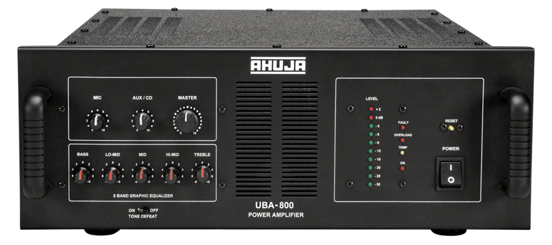 UBA-800 - 800 WATTS - DJ & PA POWER AMPLIFIER