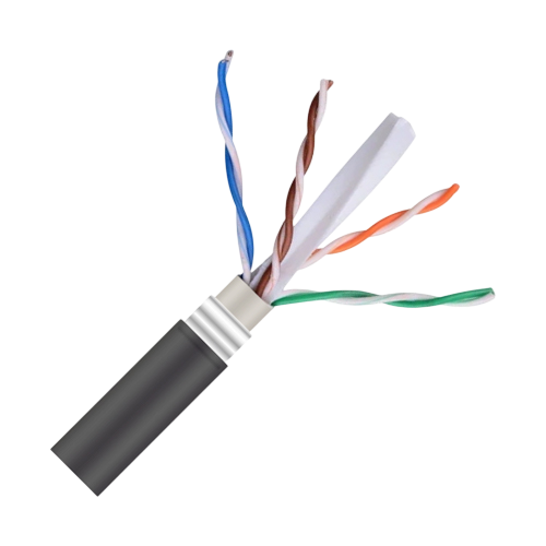 AE-C6-BCEB-UTP-DJ-BLACK Cat 6 Cable
