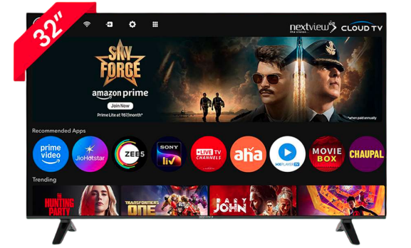 32 Inch Smart LED TV 1GB NV2FH32SW14