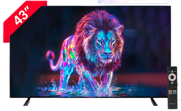 43 Inch Smart LED TV Google GT2NV43S2627
