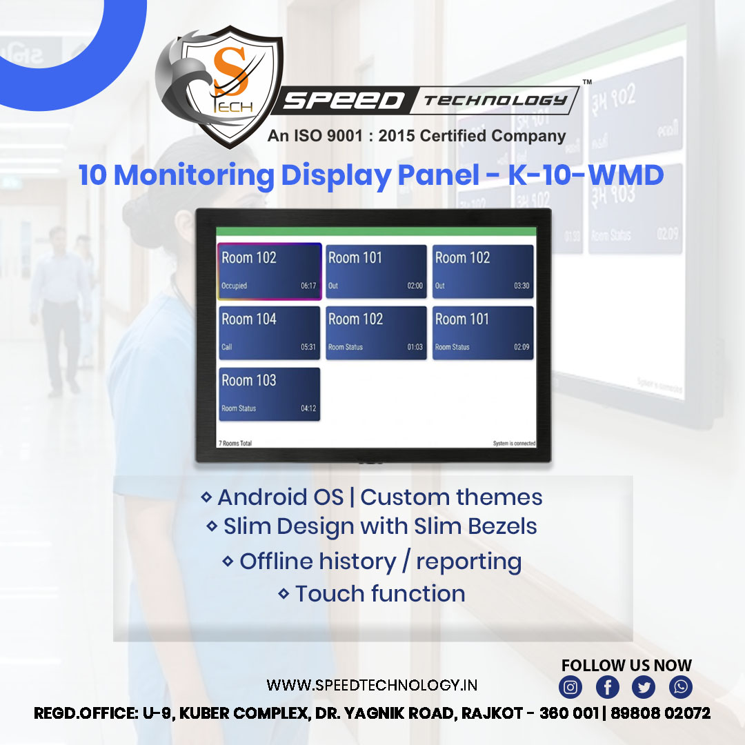 10' MONITORING DISPLAY PANEL ( K-10-WMD )