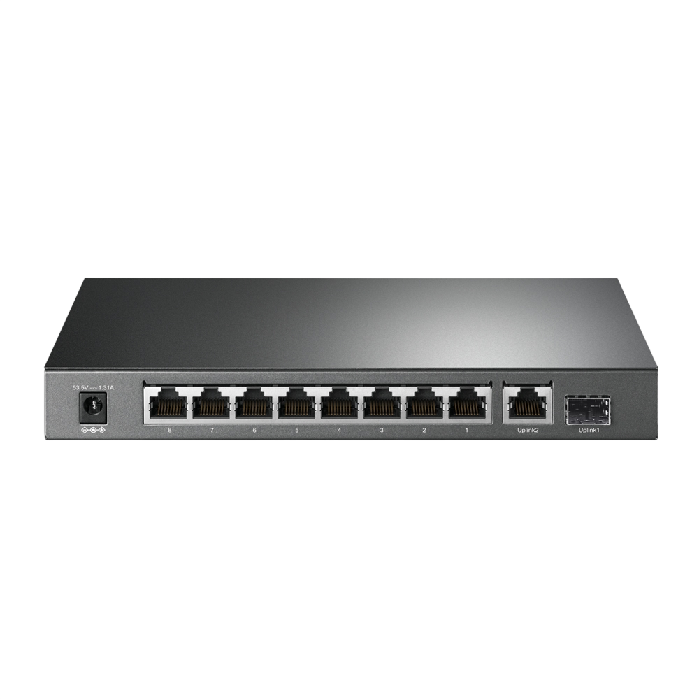 TL-SG1210P - 10-Port Gigabit Desktop Switch with 8-Port PoE+