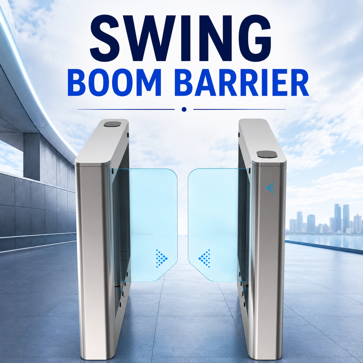 SWING BOOM BARRIER