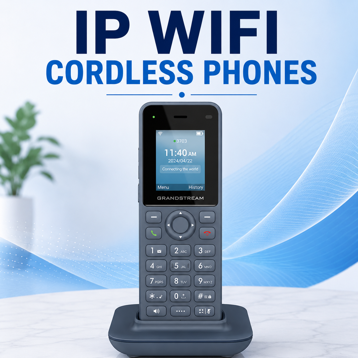 IP WI-FI CORDLESS PHONES