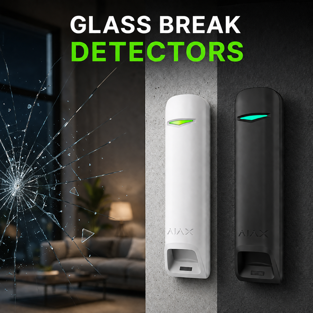 GLASS BREAK DETECTORS