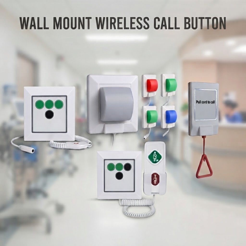 WALL MOUNT WIRELESS CALL BUTTON