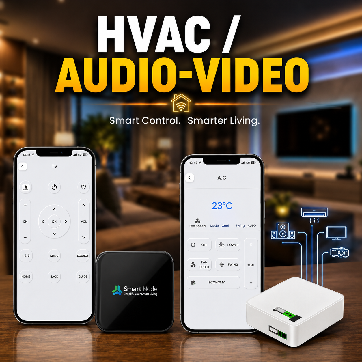 HVAC / AUDIO - VIDEO